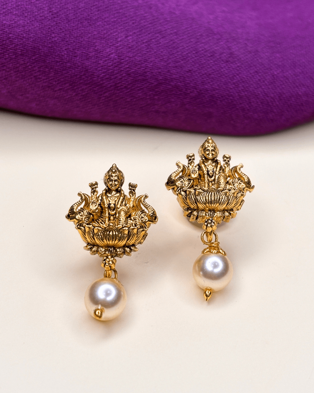 Lakshmi Pearl Drop Studs - HS925