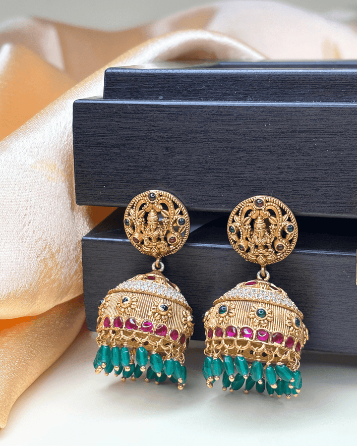 Lakshmi Vanam Jhumkas - HS925