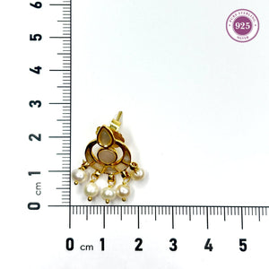 Luminous Grace Mother of Pearl Earrings - HS925