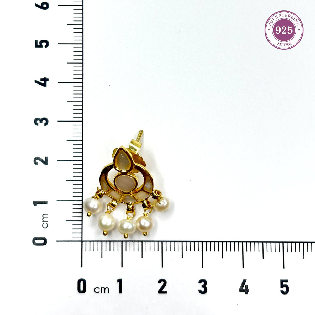 Luminous Grace Mother of Pearl Earrings - HS925