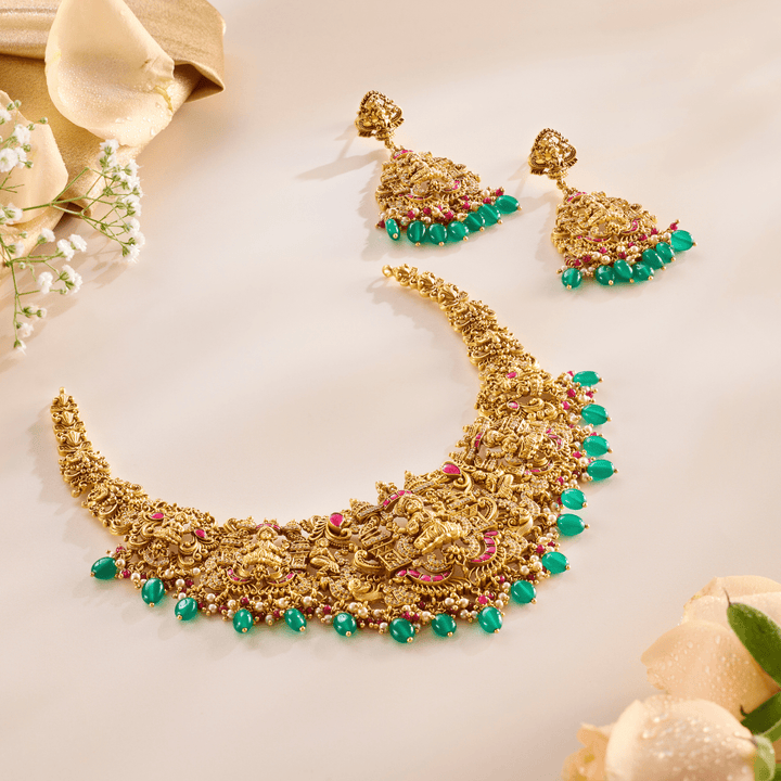 Majestic Heritage Nagas Necklace Set - HS925