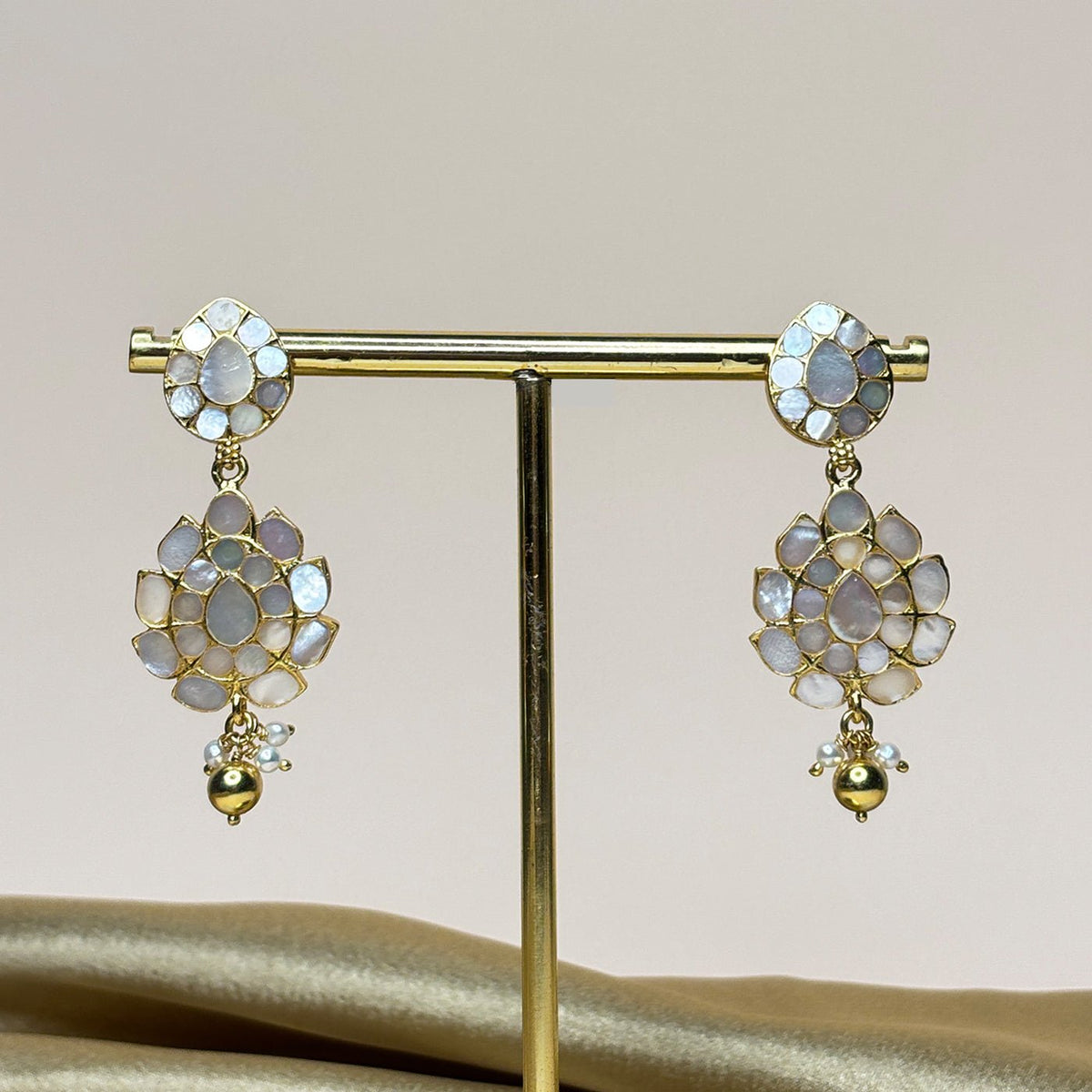 Majestique Mother of Pearl Danglers - HS925
