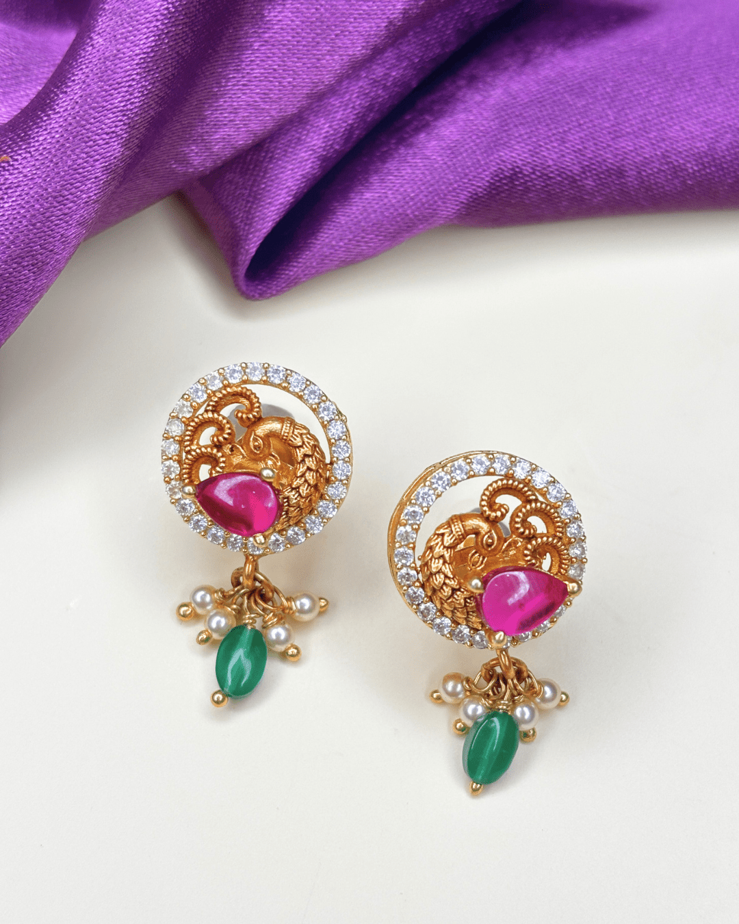 Neelkanthi Studs - HS925