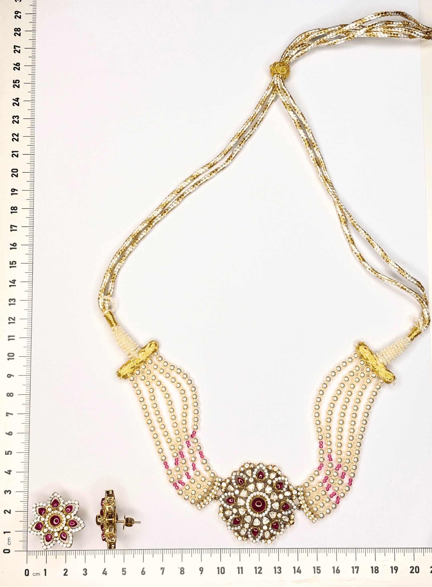 Pink Varnika Choker - HS925