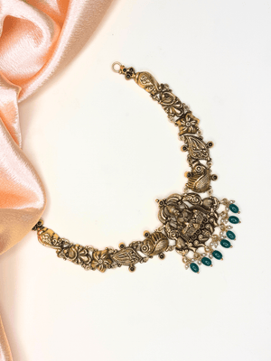 RajLakshmi Mayura Short Necklace - HS925