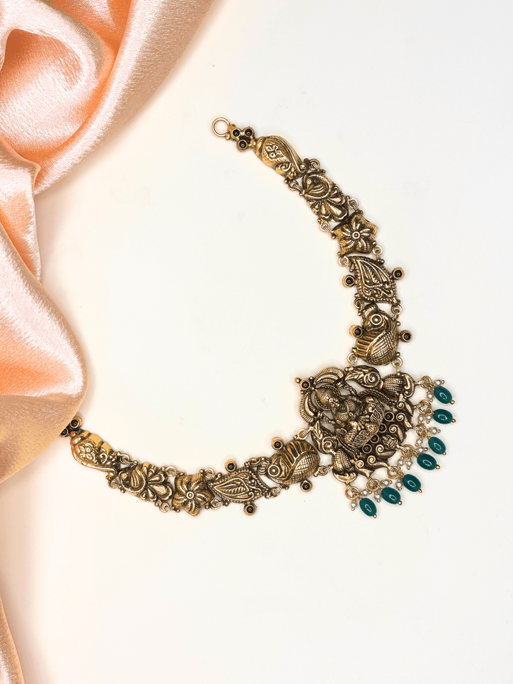 RajLakshmi Mayura Short Necklace - HS925