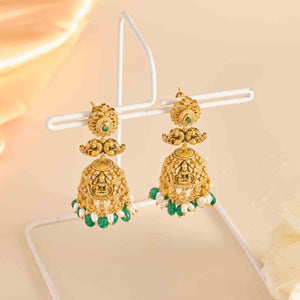 Regal Antique Lakshmi Necklace Set - HS925