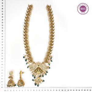 Regal Antique Lakshmi Necklace Set - HS925