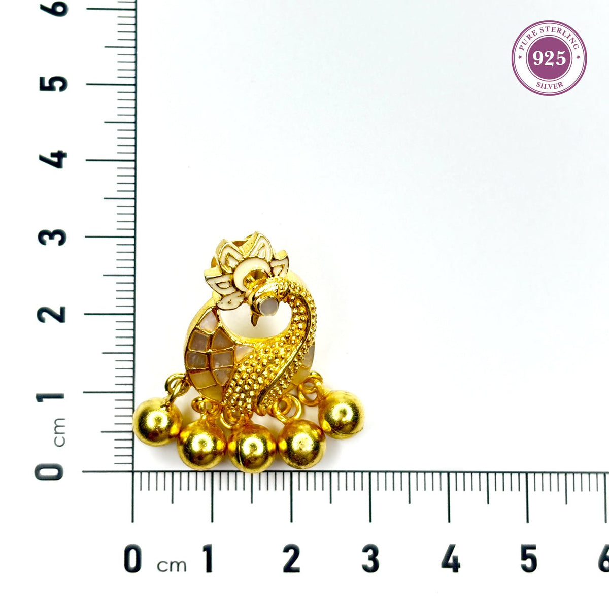 Regal Radiance Mother of Pearl Earrings - HS925