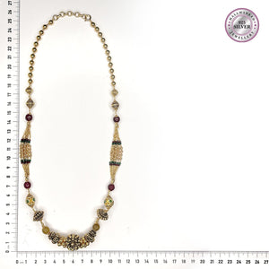 Royal Heritage Mala with Semi-Precious Accents - HS925