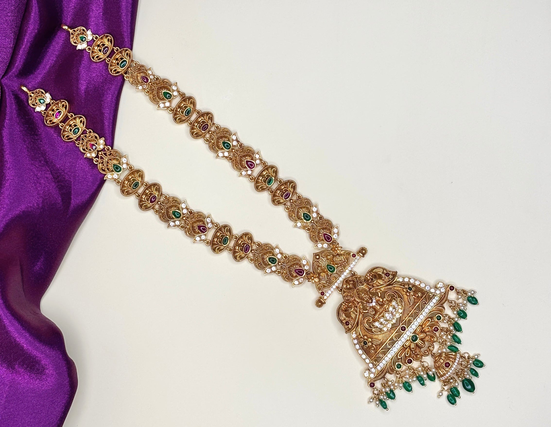 Lakshmi Kundan Valli Long Haram