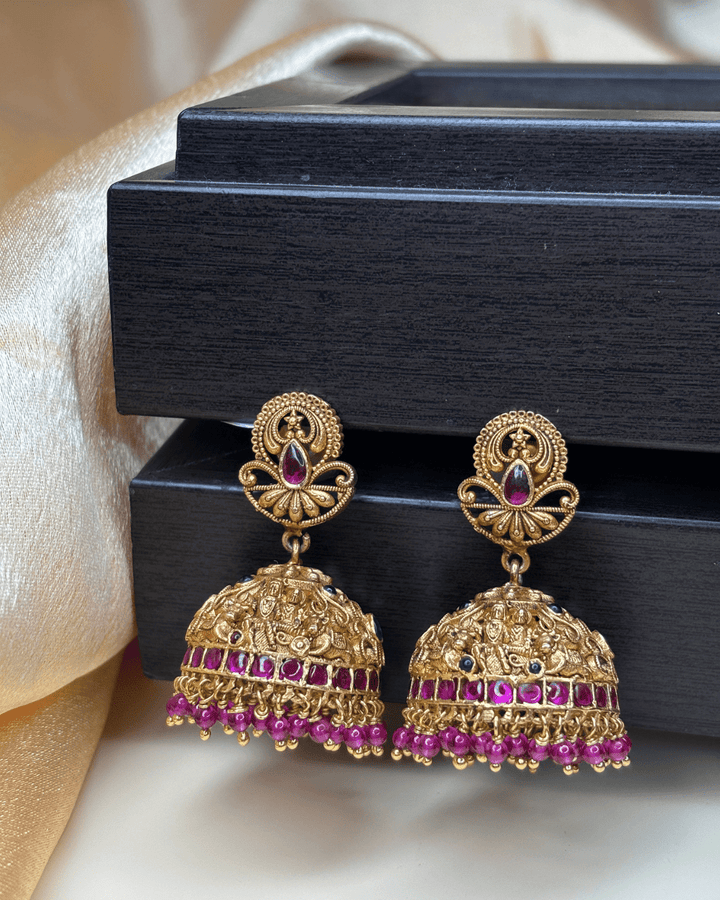Shiv Shakti Temple Jhumkas - HS925