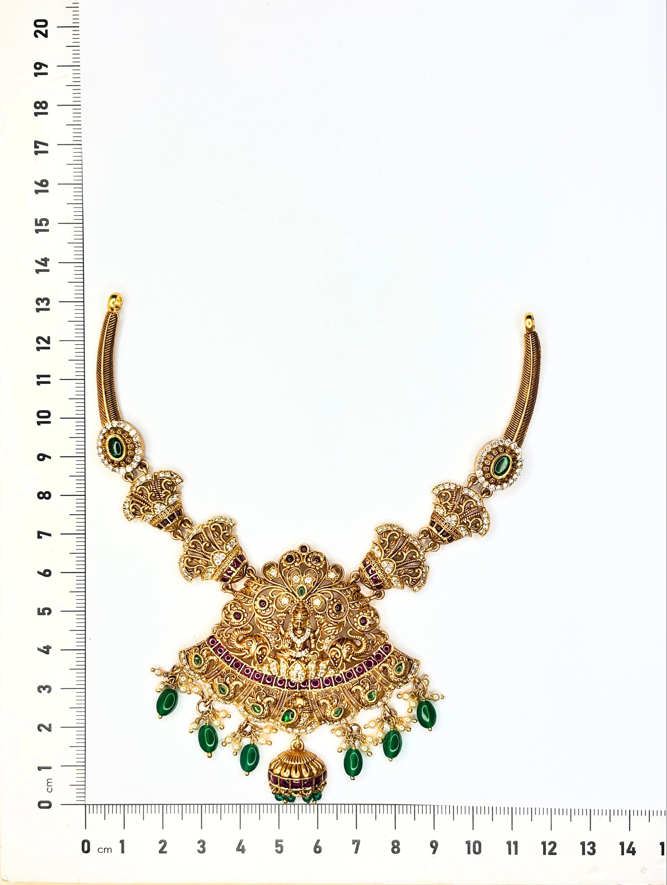 Rajalakshmi Mayura Short Necklace