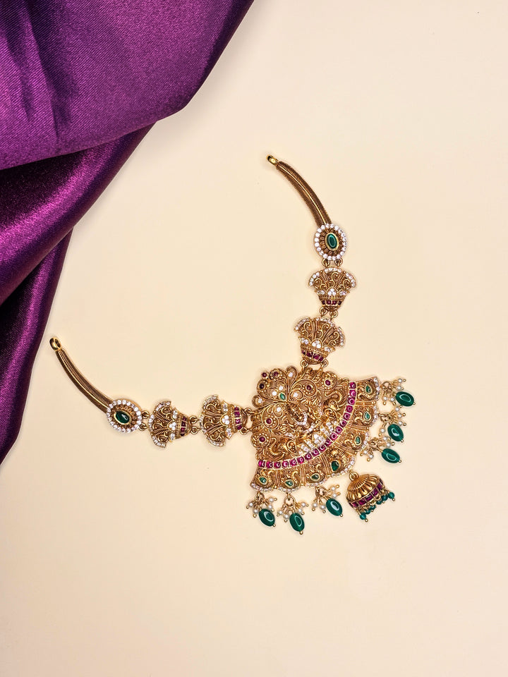 Rajalakshmi Mayura Short Necklace