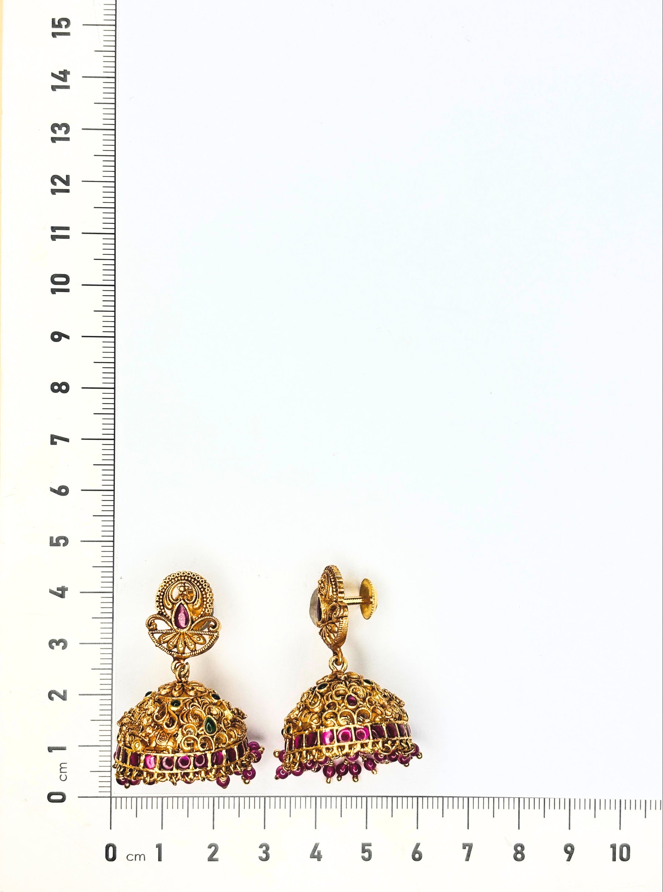 Shiv Shakti Temple Jhumkas